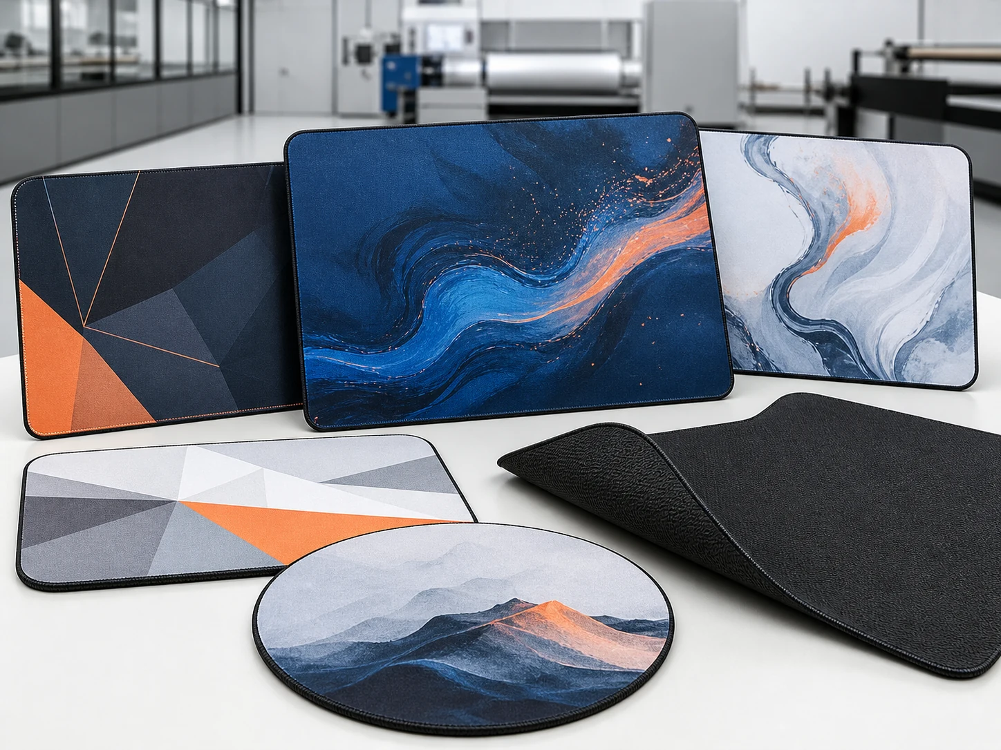 Custom shaped printed mouse pads factory for gaming brands and OEM orders