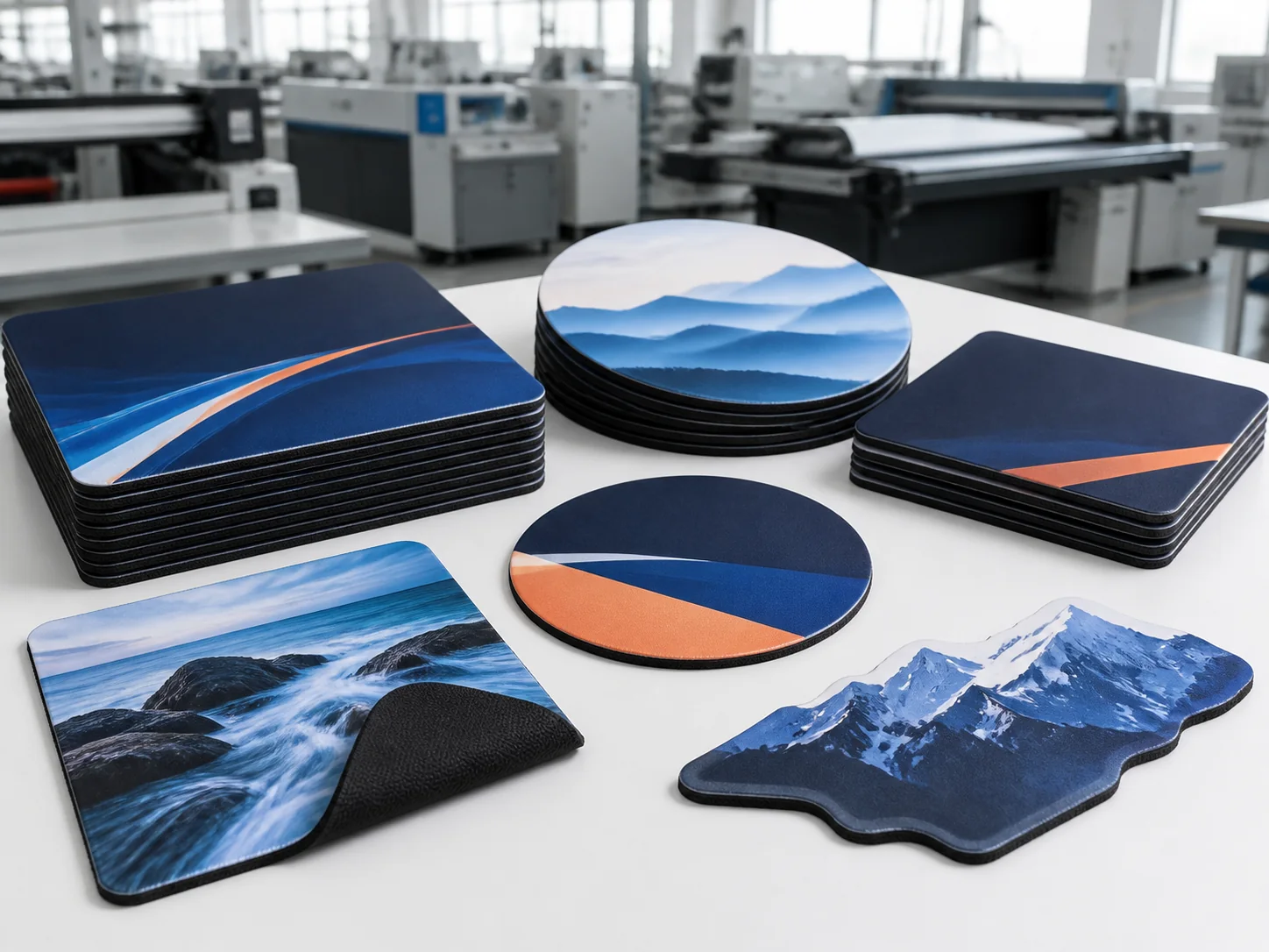Custom printed mouse pads for wholesale and promotional programs