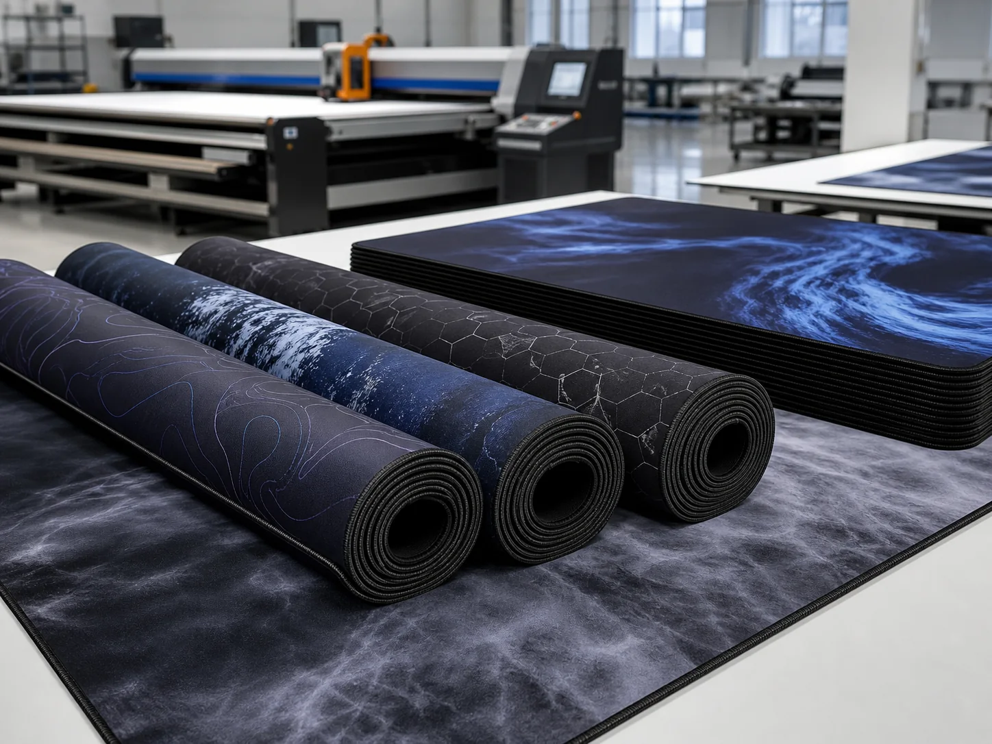 Custom gaming mouse pads for esports brands and gaming setups