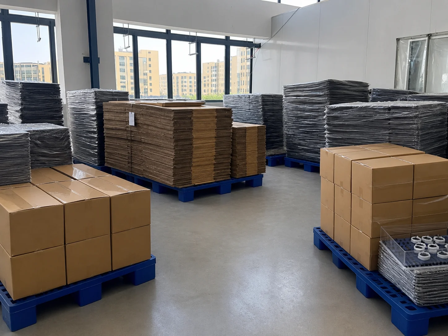 OEM mouse pad bulk packaging and warehouse order preparation