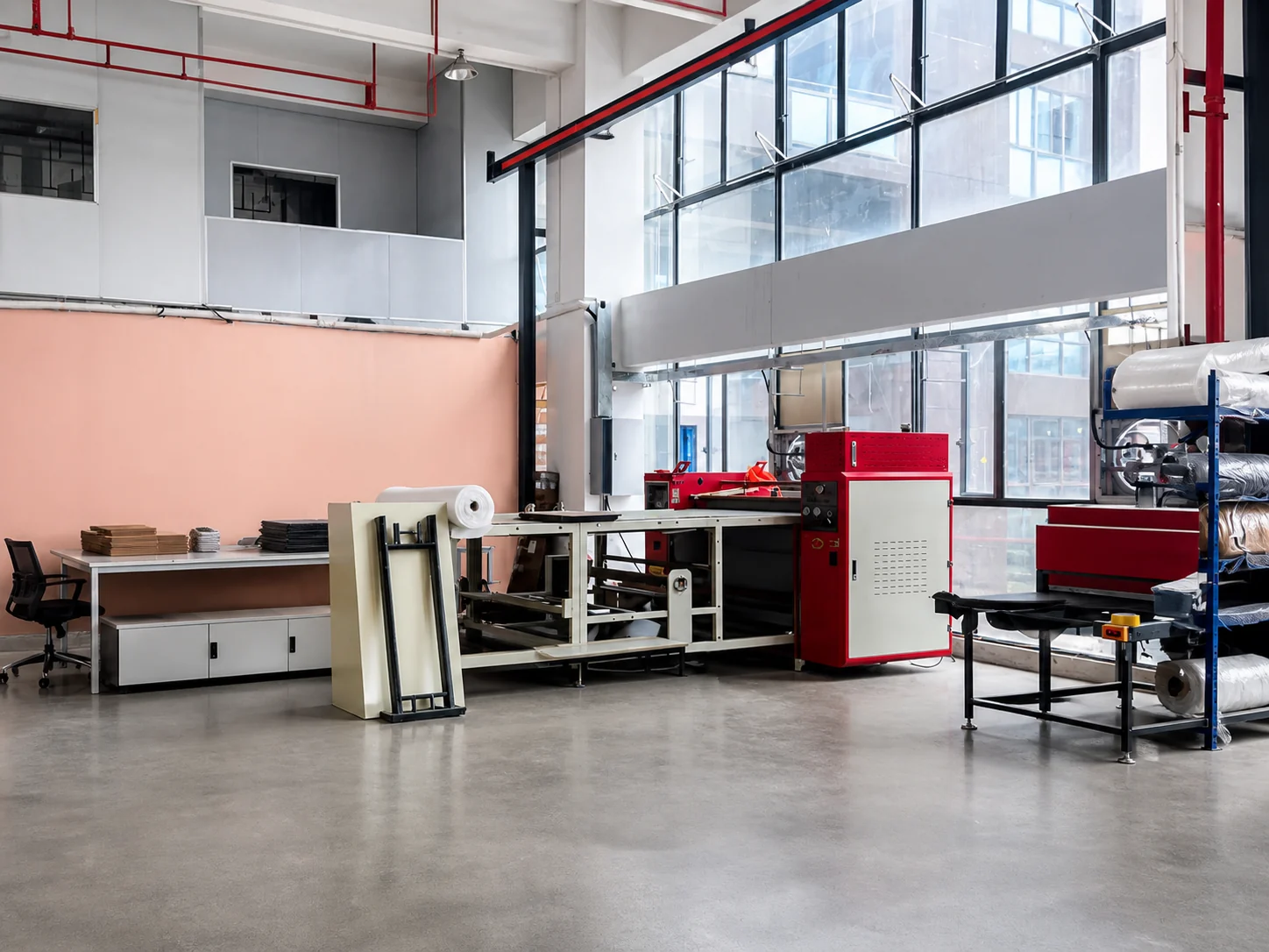 Rubber mat printing and cutting equipment for custom OEM orders